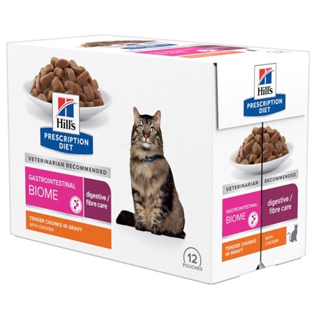 Hill's Prescription Diet GASTRO INTESTINAL Biome 85 gr Bustina Umido Gatto in Gatti