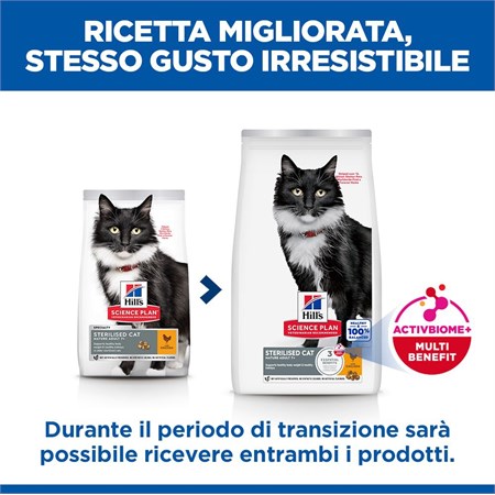 Hill's Science Plan Mature Adult Sterilised Pollo 1,5 kg Gatto in Gatti