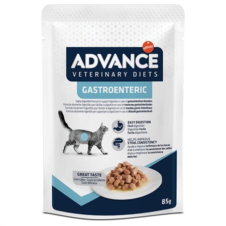 Advance Veterinary Diets Feline Gastroenteric 85 gr Alimento Umido Gatti in Gatti