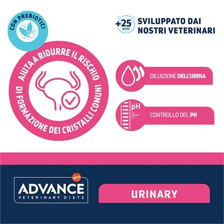Advance Veterinary Diets Feline Urinary 85 gr Alimento Umido Gatti in Gatti