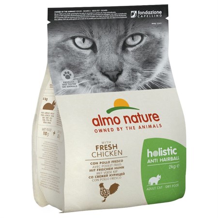 Almo Nature Anti Hairball Pollo 2 kg Crocchette per gatto in Gatti