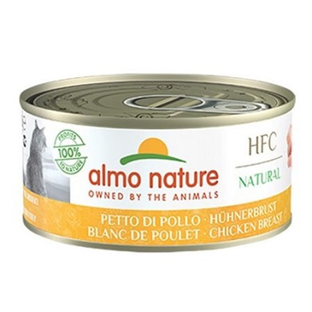 Almo Nature Hfc Tonno Pollo e Formaggio 150 gr Scatoletta Per Gatti in Gatti