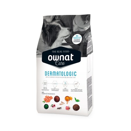 Ownat Care Dermatologic 3 Kg Crocchette Per Cani in Cani