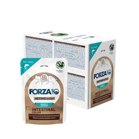 Forza 10 Active Intestinal Colon 80 Gr Mousse Bustina Umido Gatto in Gatti