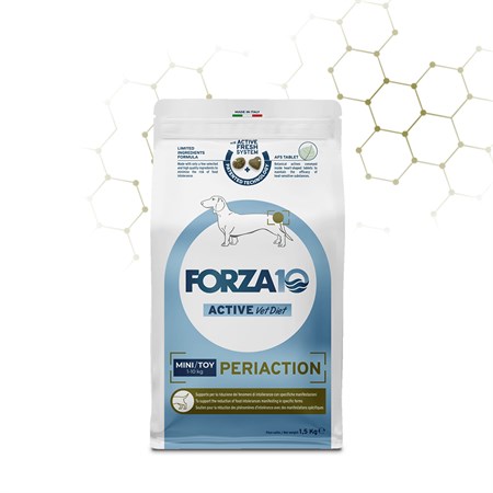 Forza 10 Active Vet Diet Mini Toy Periaction 1,5 kg Crocchette Per Cani in Cani