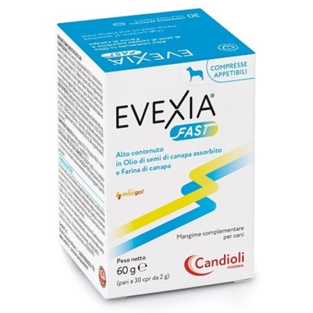 Candioli Evexia Fast 30 Compresse Per Cani in Cani