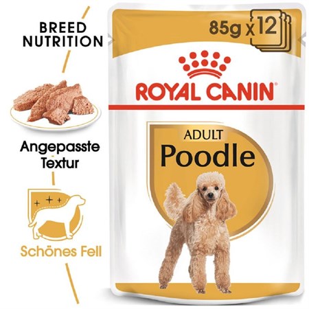 Royal Canin Poodle Mousse 85 Gr Bustina Umido Per Barboncino in Cani