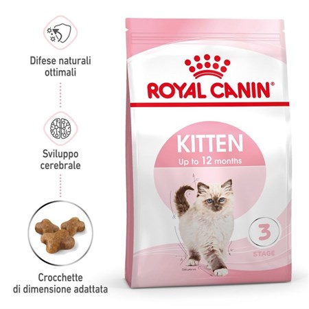 Royal Canin Kitten 4 kg Cibo Per Gatti Cuccioli in Gatti