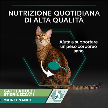 Purina Pro Plan Cat Adult Sterilised Multipack 10X85 Gr Bustine in Salsa Con Manzo in Gatti