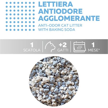 Lindocat Advanced Lettiera Super Premium MultiCat 10l Inodore Agglomerante per Gatti in Gatti