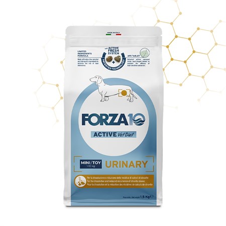 Forza 10 Active Vet Diet Mini Toy Urinary 1,5 kg Crocchette Per Cani in Cani
