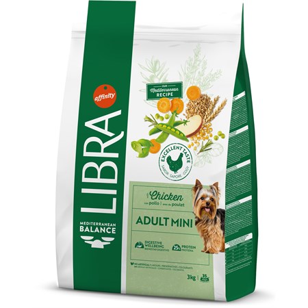 Libra Dog Adult Mini Pollo 3kg in Cani