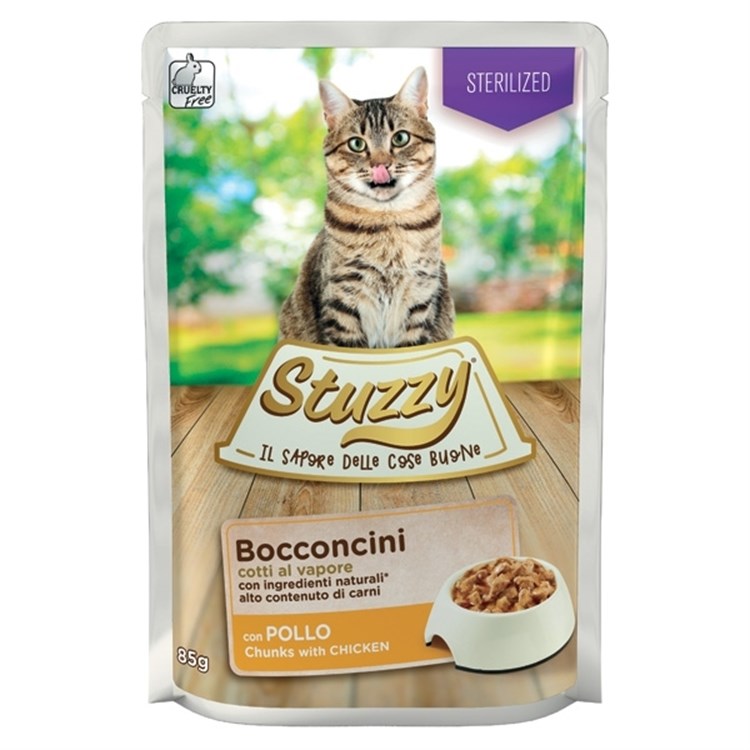 Bocconcini Sterilized con Pollo 85 GR