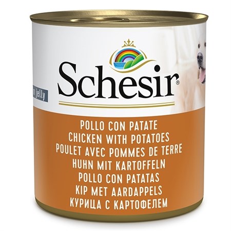 Pollo con Patate in Gelatina in Cani