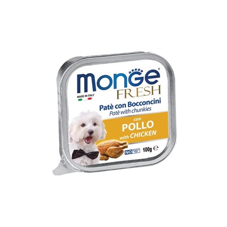 MONGE DOG FRESH POLLO 100GR in Cani