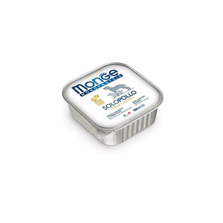 MONGE DOG SOLO POLLO 150GR in Cani