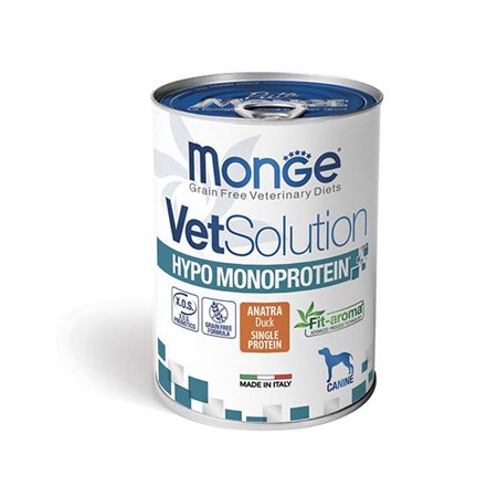 VetSolution Dog Hypo Monoprotein Anatra in Cani