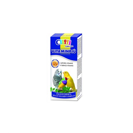 VITAMINPIU' FLACONE CONTAGOCCE 25 GR in Uccelli