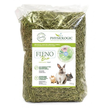 Cliffi Physiologic fieno bio 750 gr in Roditori