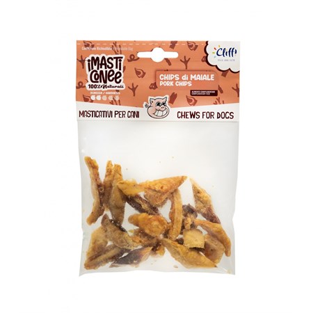 CHIPS DI MAIALE 50 g in Cani