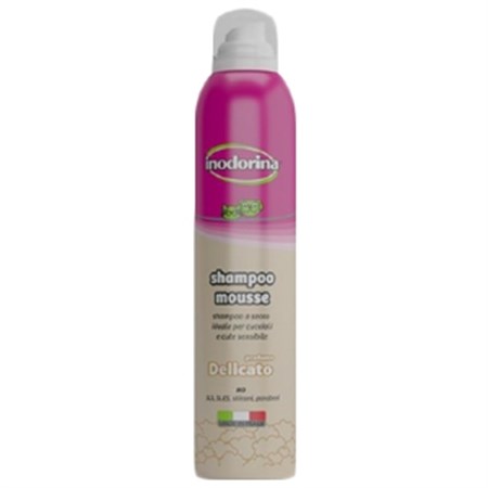 Shampoo Mousse Delicato in Cani