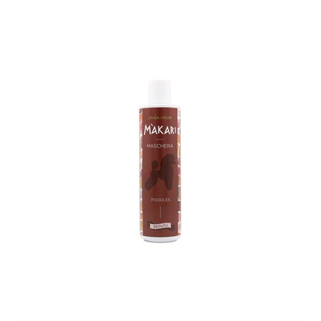 Aries makari maschera poodles brown 250 ml in Cani