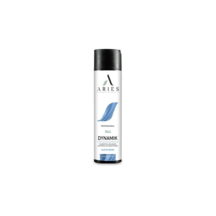 Aries dynamik shampoo balsamo olio di argan 250 ml