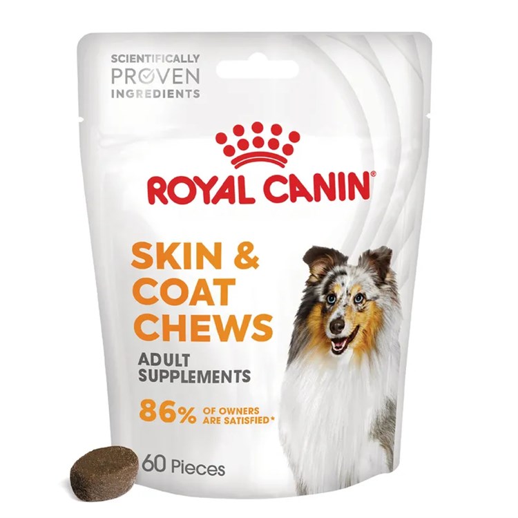 Royal Canin Skin Coat Chews Supplement 240 gr Snack Per Cani