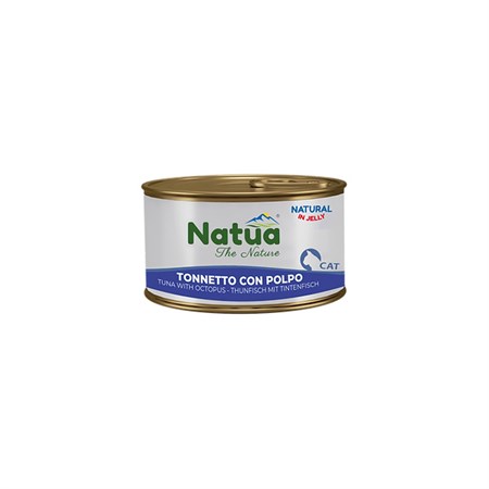 Natural Adult Cat Jelly Delicious Tonnetto con Polpo 85 GR in Gatti