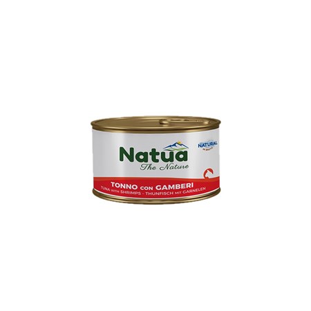 Natural Tonno con Gamberi in Brodo di Cottura 85 GR in Gatti
