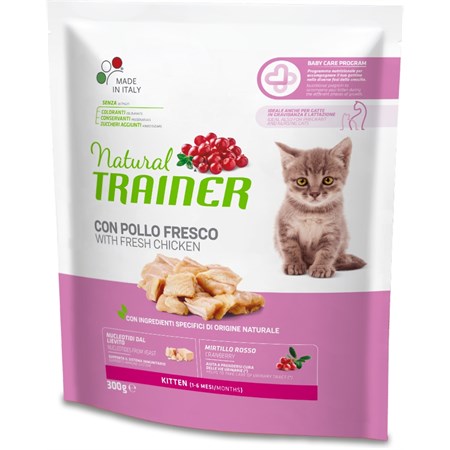 N.F. NATURAL KITTEN POLLO 300 GR in Gatti