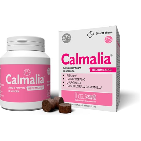Innovet Calmalia Medium Large 30 Soft Chew Per Cani in Cani