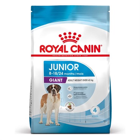 Royal Canin Giant Junior kg 15 in Cani