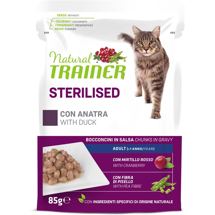 Natural Adult Sterilised Anatra Bocconcini in Salsa