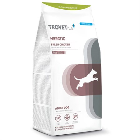 Trovet Plus Dog Adult Hepatic Pollo Fresco 3kg 3 KG in Cani