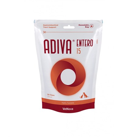 ADIVA ENTERO LARGE 40 CHEWS in Cani