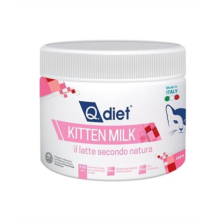 Q Diet Kitten Milk 150 GR in Gatti