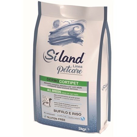 Siland Dermocortipet All Breeds Bufalo e Riso 3 KG in Cani