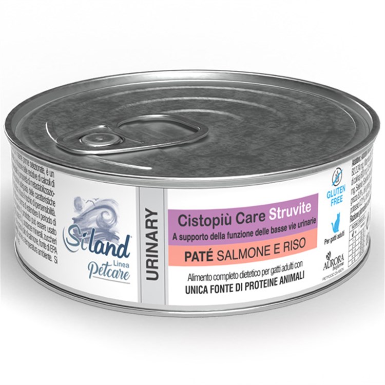 Siland Cistopiu' Care Adult Struvite Salmone e Riso 85 GR