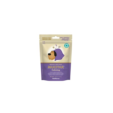 MULTIVA CALMING DOG M/L 25 CHEWS in Cani