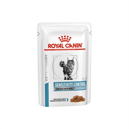 Royal Canin Sensitivity Control Pollo 85 gr Bustina Umido Gatto in Gatti