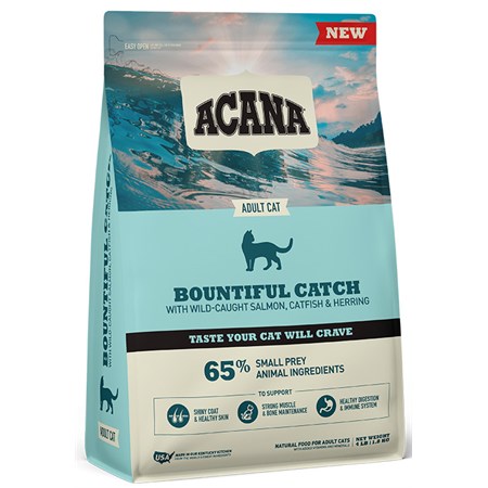 acana cat bountiful catch 1 8 kg crocchette gatti