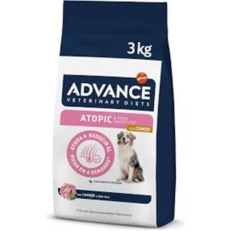 Advance Veterinary Diets Atopic Coniglio Medium Maxi 3 kg Cane