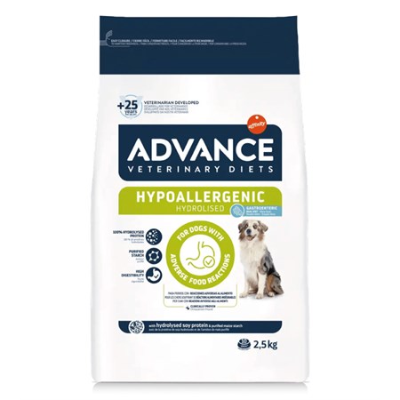 advance veterinary diets hypoallergenic medium maxi 2 5 kg cane
