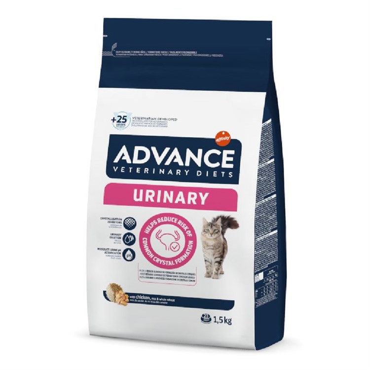 Advance Veterinary Diets Urinary 3 kg Crocchette Per Gatti