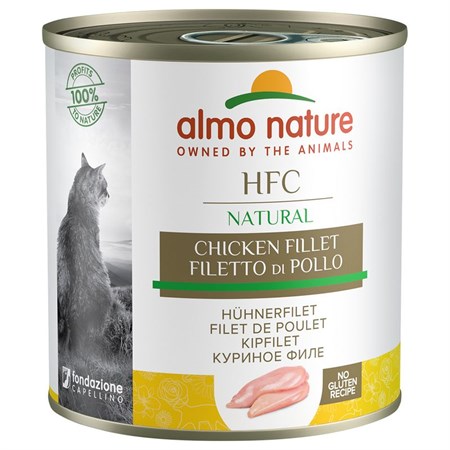 Almo Nature Hfc Filetto Di Pollo 280 gr Per Gatti in Gatti