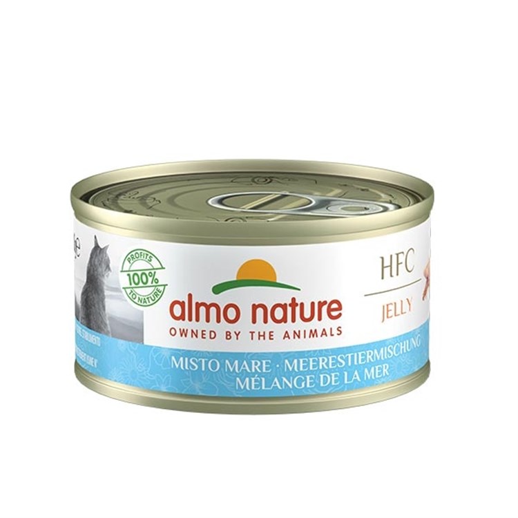 Almo Nature 70 gr Hfc Jelly Misto Mare Per Gatti