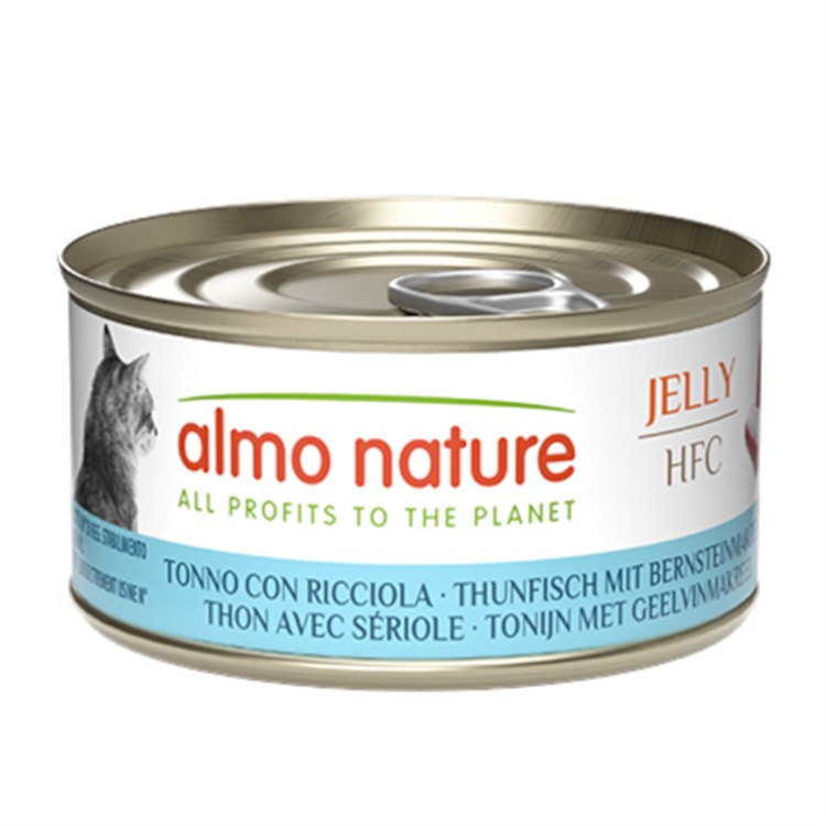 Almo Nature Hfc Jelly Tonno Con Ricciola 70 gr Per Gatti