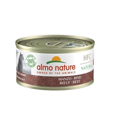 almo nature hfc manzo 70 gr cibo umido gatto