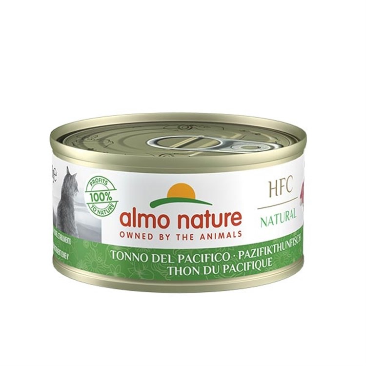 Almo Nature 70 gr Hfc Natural Tonno Del Pacifico Per Gatti